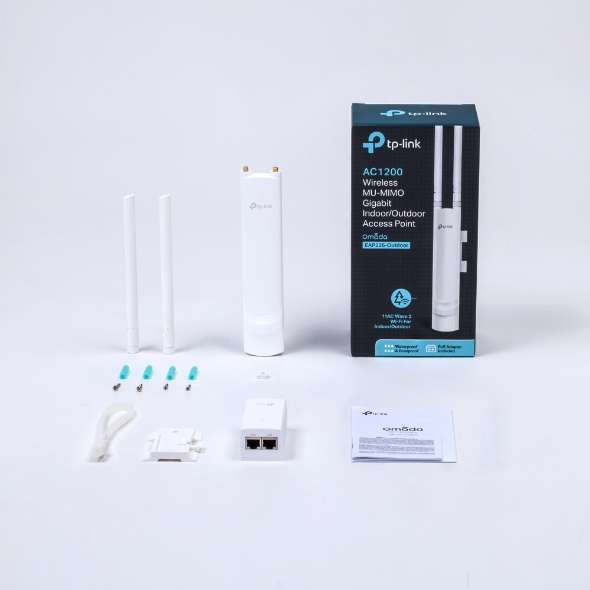 Tplink EAP225-Outdoor AC1200 Wireless MU-MIMO Gigabit Indoor/Outdoor Access Point