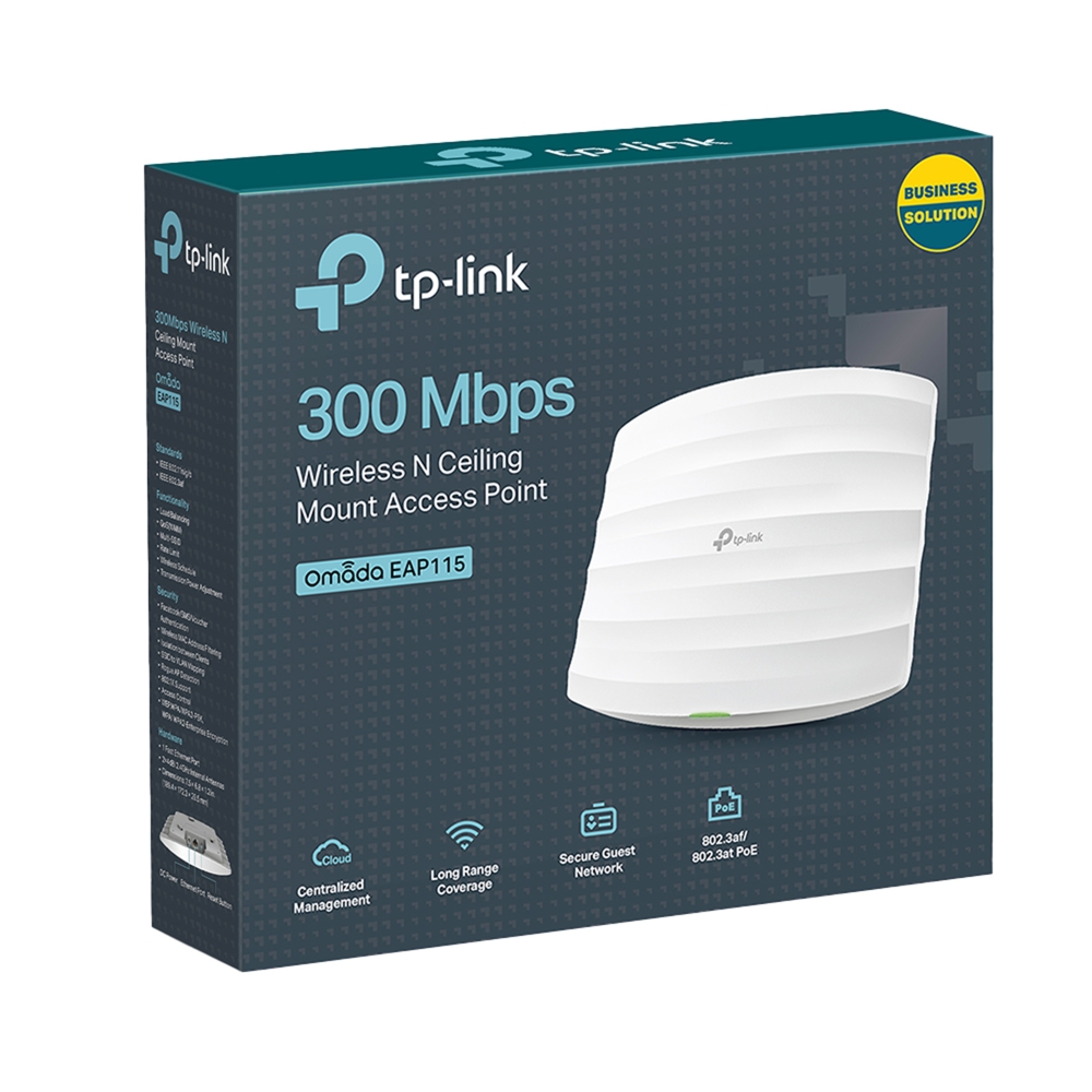 Tp-link EAP115  300Mbps Wireless N Ceiling Mount Access Point