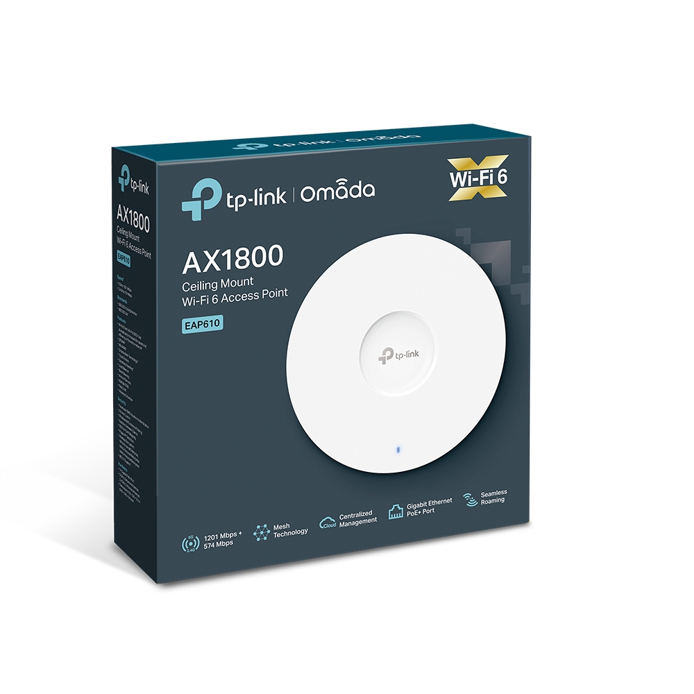 Tpl-link EAP610  AX1800 Ceiling Mount WiFi 6 Access Point