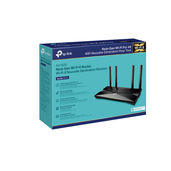  TP-Link Archer AX10 | AX1500 Wi-Fi 6 Router 