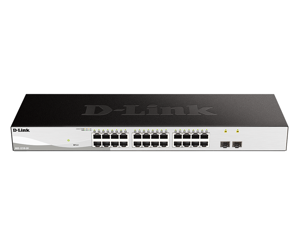 D-Link DGS-1210-26 26-Port Gigabit Smart Managed Switch