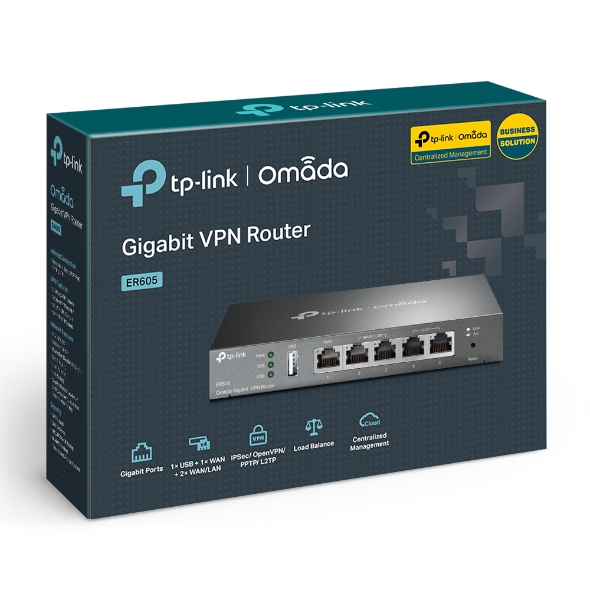 TP-Link ER605 (TL-R605) Omada Gigabit VPN Router